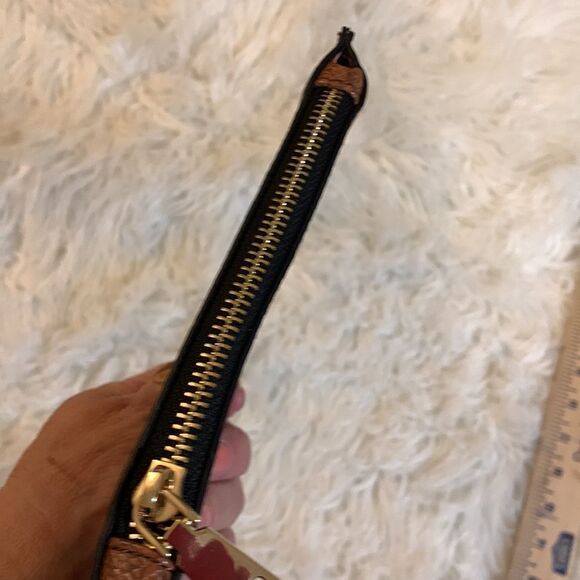 Brighton Wristlet/bag.  Brown reptile print.  NWOT - Picture 7 of 7